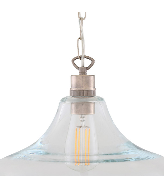 Clifton Dome Pendant Antique Silver-2