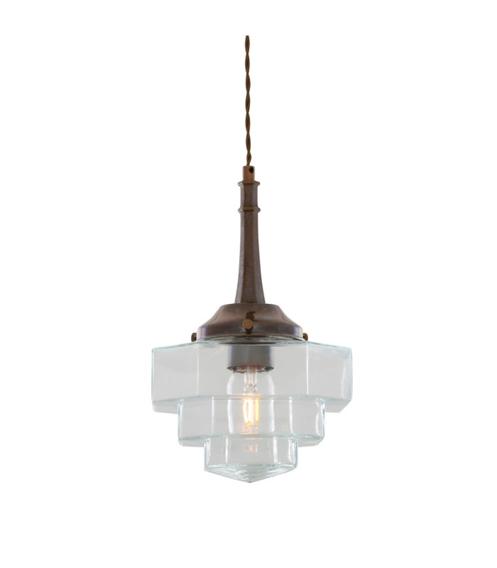 Novato Pendant Antique Brass-1