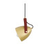 Southwark Pendant Satin Brass Red Strap-2