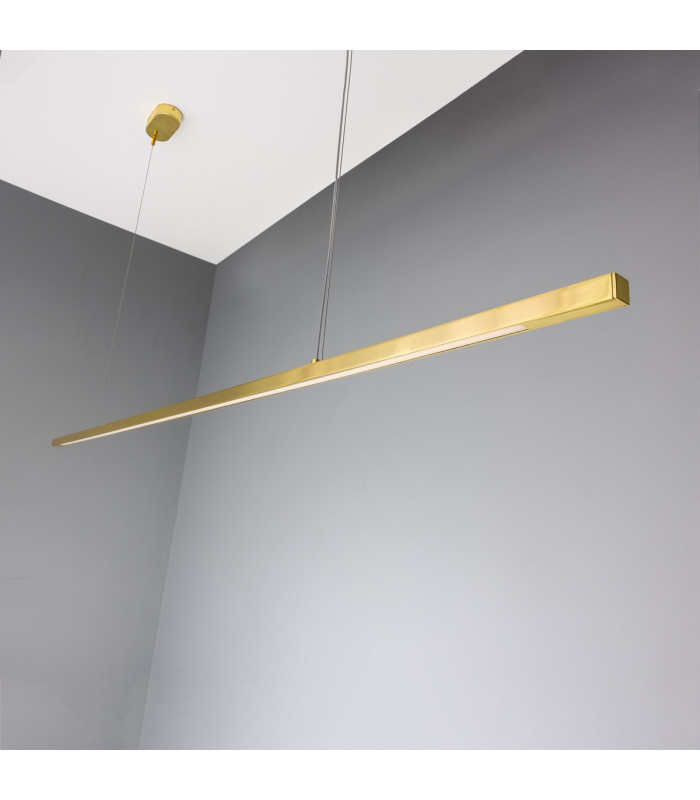 Fairfield Pendant Polished Brass-3