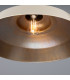 Matlock Dome Pendant Antique Brass Vanilla Cream-4