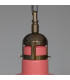 Matlock Dome Pendant Antique Brass Antique Pink-5