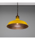 Matlock Dome Pendant Antique Brass Honey Yellow-3