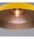 Matlock Dome Pendant Antique Brass Honey Yellow-4