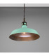 Matlock Dome Pendant Antique Brass Mint Turquoise-3