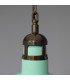 Matlock Dome Pendant Antique Brass Mint Turquoise-5