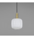 Nahla Pendant Satin Brass Opal-1