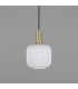 Nahla Pendant Satin Brass Opal-2