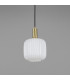Nahla Pendant Satin Brass Opal-3