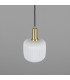 Nahla Pendant Satin Brass Opal-4