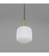 Nahla Pendant Satin Brass Opal-5
