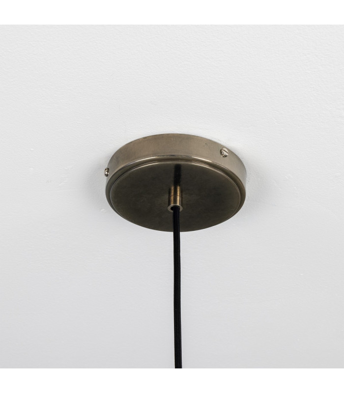 Nehir Dome Pendant Antique Silver-4