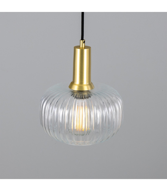 Nehir Dome Pendant Satin Brass-2