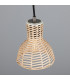 Malta Rattan Dome Pendant Antique Silver-3
