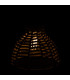 Malta Rattan Dome Pendant Antique Silver-4