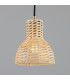 Malta Rattan Dome Pendant Satin Brass-1