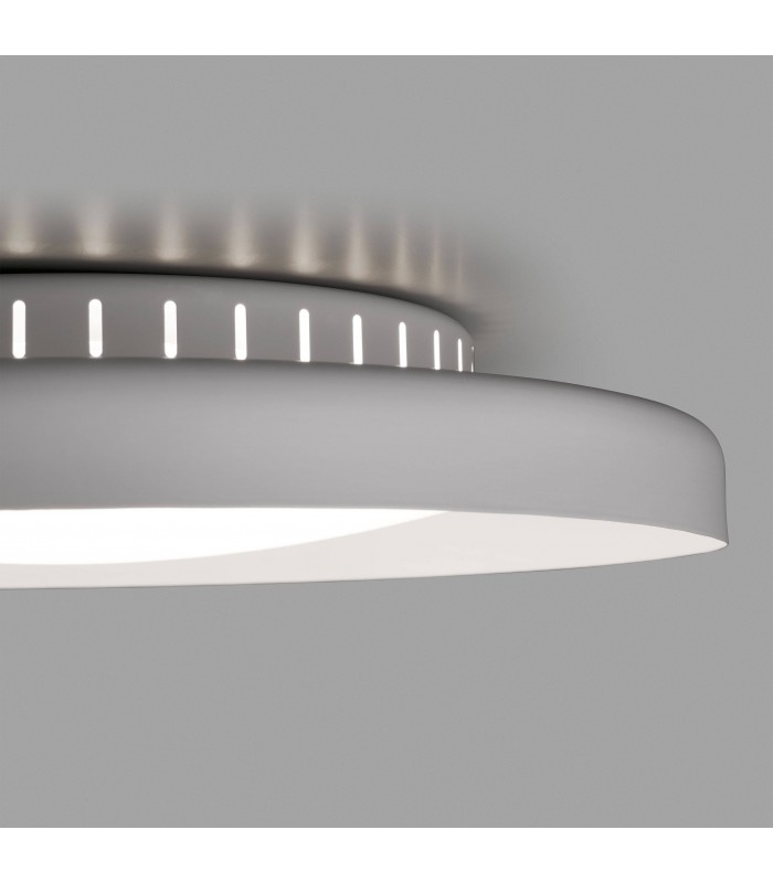 LED White Flush Ceiling Lamp 40cm - 3