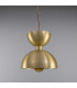 Dallas Dome Pendant Satin Brass-1
