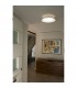 LED White Flush Ceiling Lamp 40cm - 4