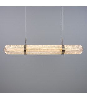 Ashford Linear Pendant Light Antique Silver-1