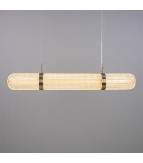 Ashford Linear Pendant Light Antique Silver-2