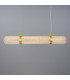 Ashford Linear Pendant Light Satin Brass-1