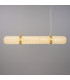 Ashford Linear Pendant Light Satin Brass-2