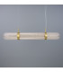 Ashford Linear Pendant Light Satin Brass-3
