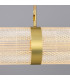 Ashford Linear Pendant Light Satin Brass-5