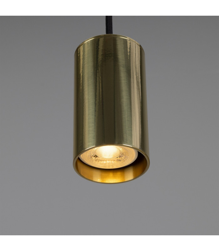 Evanston Pendant Polished Brass-4