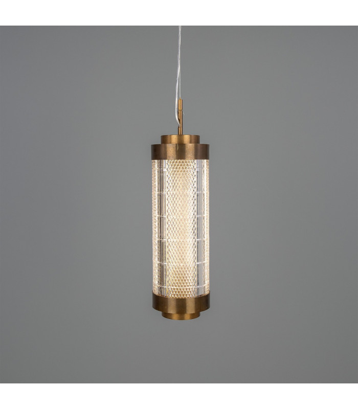 Small Ashford Pendant Antique Brass-1