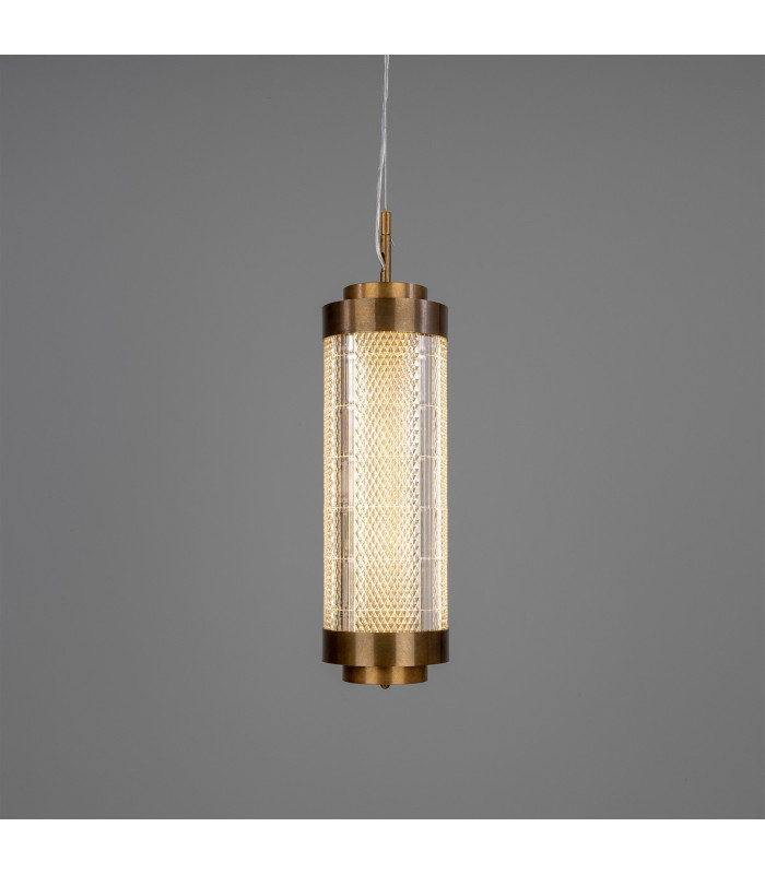 Small Ashford Pendant Antique Brass-3