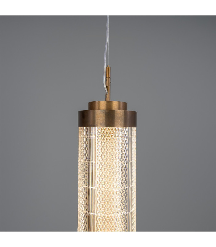 Small Ashford Pendant Antique Brass-4