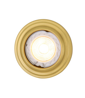 Lefkosia Antique Recessed Spotlight Satin Brass