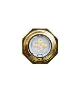 Palmanova Recessed Spot Light Polished Brass-1