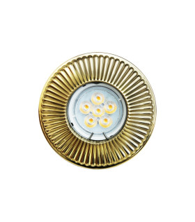 Penh Recessed Brass Spot Light Polished Brass