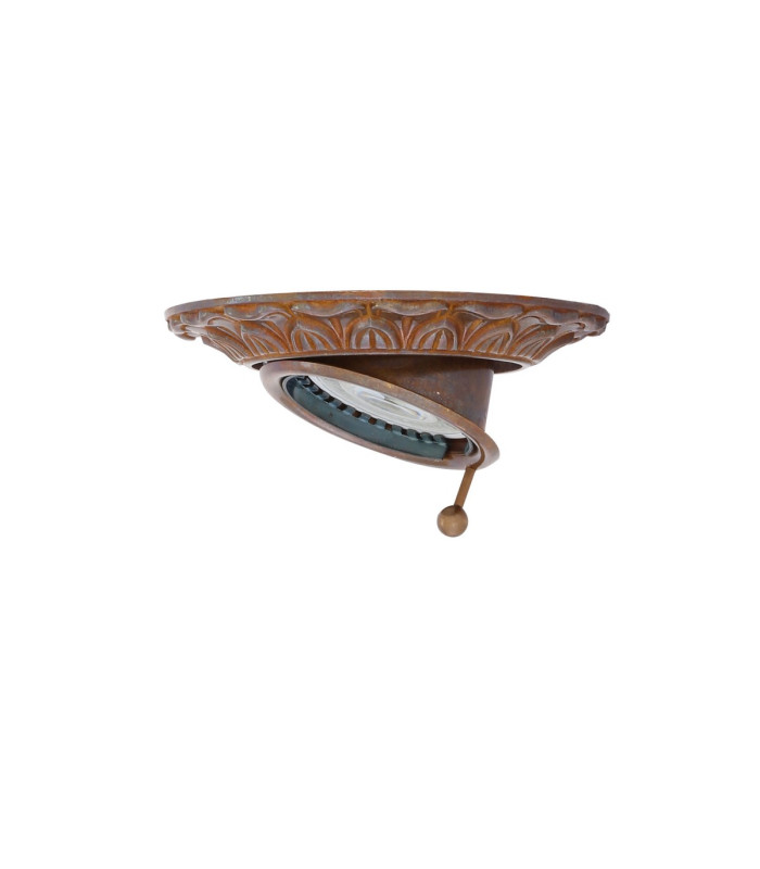 Mal‚ Recessed Adjustable Spot Light Antique Brass-3