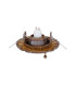 Mal‚ Recessed Adjustable Spot Light Antique Brass-4