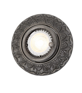 Mal‚ Recessed Adjustable Spot Light Antique Silver-2