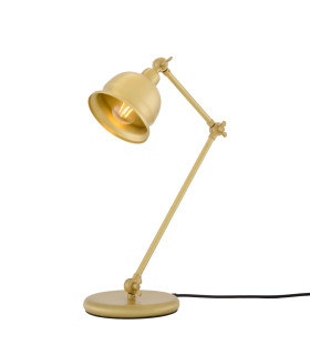 Dale Table Lamp Satin Brass