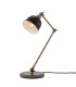Nico Table Lamp Antique Brass Black Shade