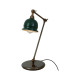 Nico Table Lamp Antique Brass Racing Green Shade-2