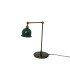 Nico Table Lamp Antique Brass Racing Green Shade-4