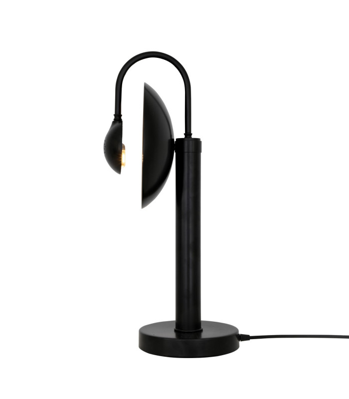 Orebro Table Lamp Matt Black Antique Brass-4