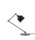 Nico Table Lamp Antique Silver Matt Black Shade-5