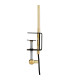 Baku Clamp Table Lamp Polished Brass-4