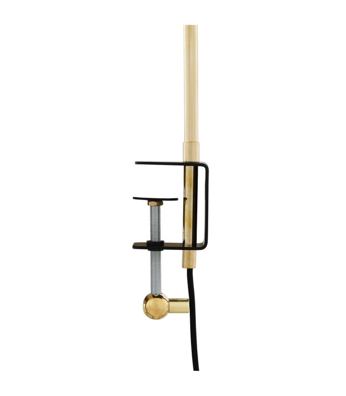 Baku Clamp Table Lamp Polished Brass-4