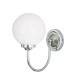 Bragan Globe Wall Light Polished Chrome