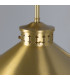 Boyd 1 Arm Wall Light Satin Brass-4
