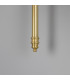 Boyd 1 Arm Wall Light Satin Brass-5